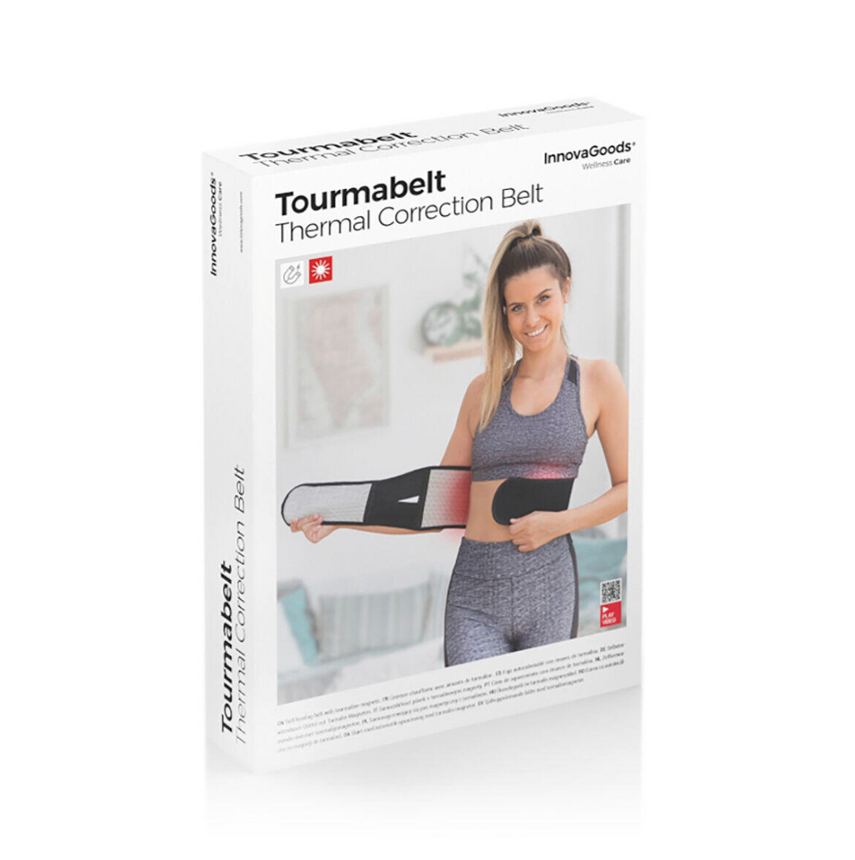 🔥 InnovaGoods Tourmabelt Thermal Posture Corrector Belt